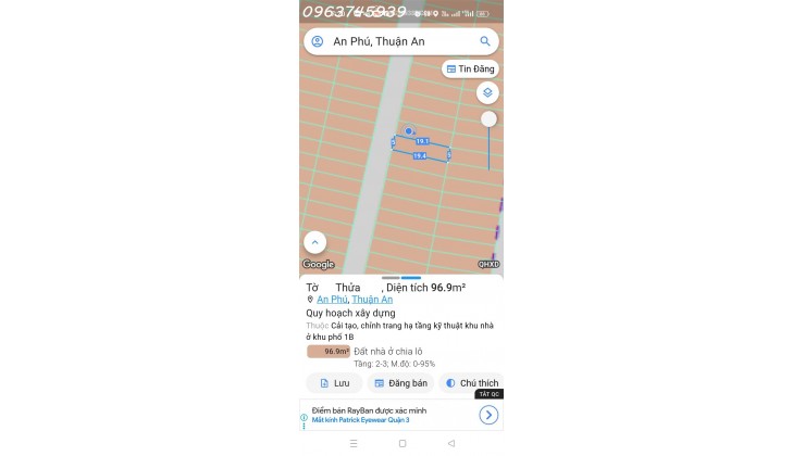 Bán Nhà 3 Tầng Mới, 100m2 (5 X 20m) Thổ Cư, An Phú Thuận An, Sổ Riêng Đã Hoàn Công, Giá 5 Tỷ